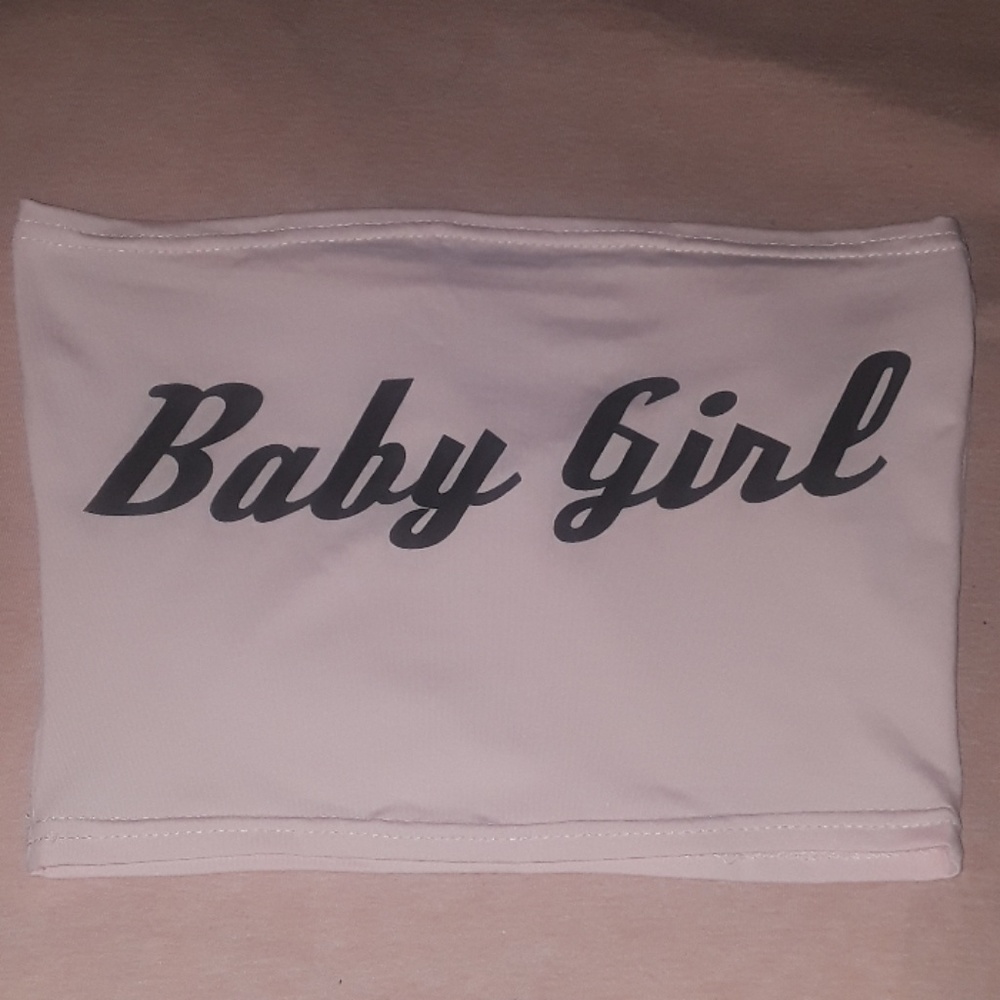 Baby Girl Cropped Tube Top